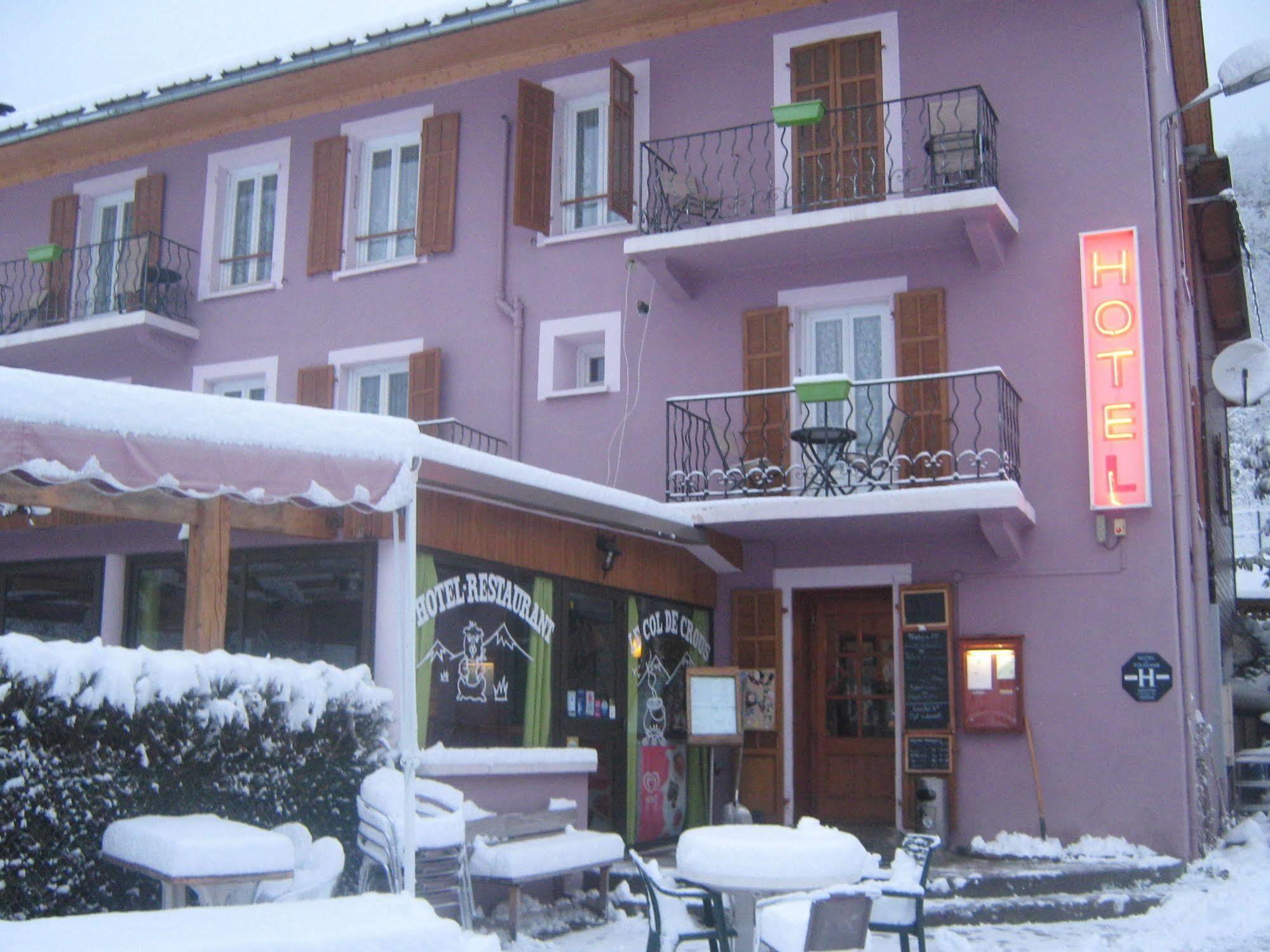 Hotel Du Col De Crous Péone Eksteriør bilde
